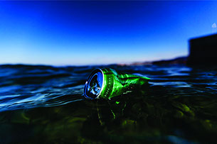 Naredi nekaj za naravo Postani NNN član Pločevinka Laško v vodi jpg